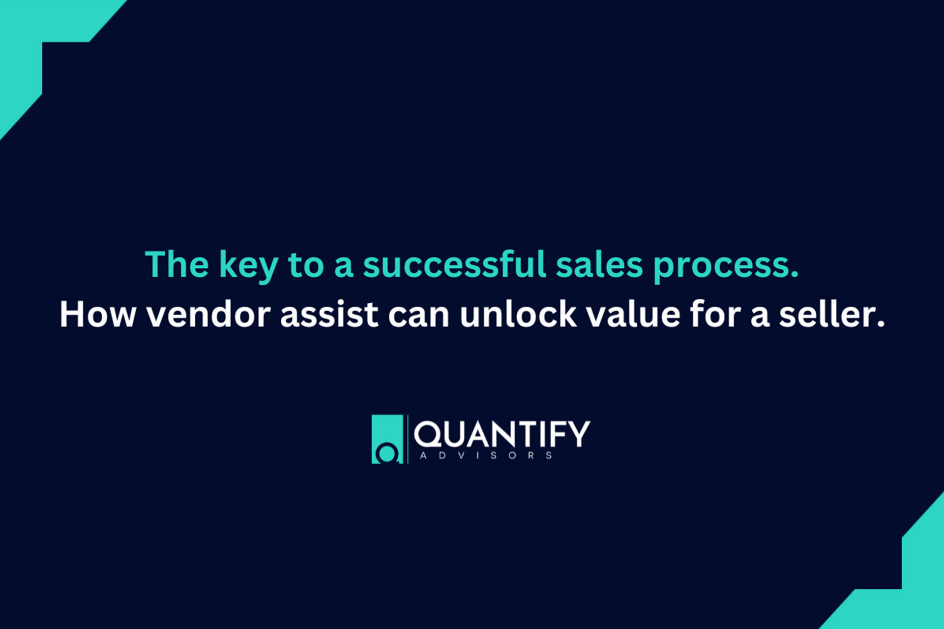 The Role of Vendor Assist in Value Creation when Selling a Business